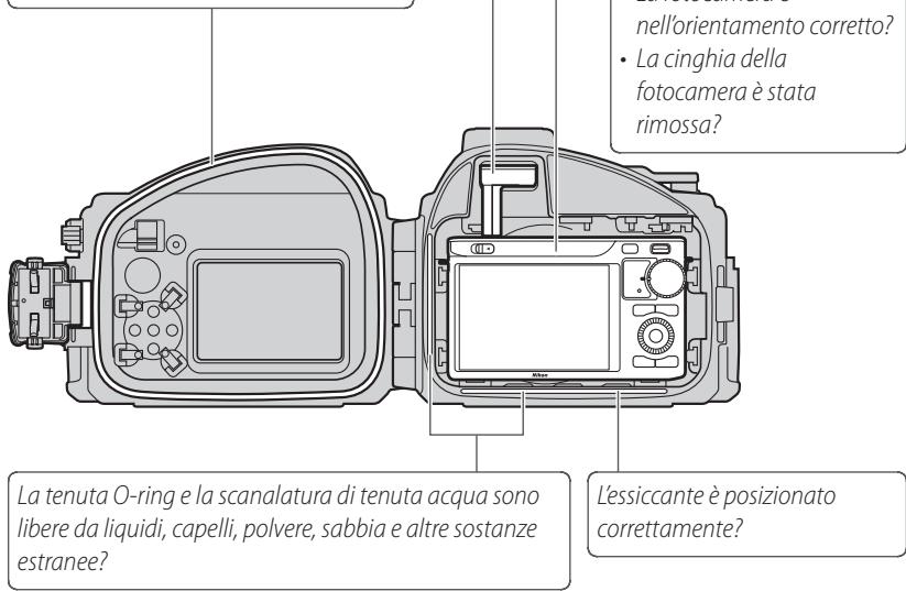 NIKON WP-N1( 1 J1, J2) - Sostituzione dell'essiccante - 1