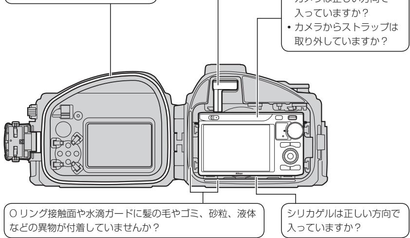 NIKON WP-N1( 1 J1, J2) - V フリカゲルの交換にたて - 1