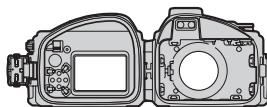 NIKON WP-N1( 1 J1, J2) - Compruebe si existe agua en el interior de la carcasa. - 1
