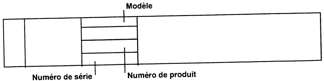 FAURE CFM 745 & CFM745M - La plaque signalétique - 2