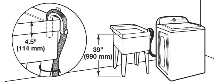 4.5" (114 mm) 39" (990 mm)
