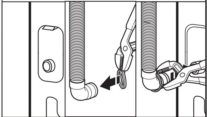WHIRLPOOL WTW5000DW - INSTALLATION GUIDE - CONNECT DRAIN HOSE - 1