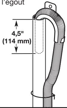 l'égout 4,5" (114 mm)