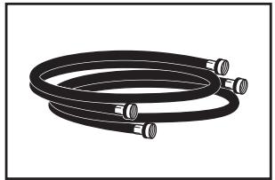 WHIRLPOOL WTW5000DW - INSTALLATION GUIDE - Parts supplied: - 2