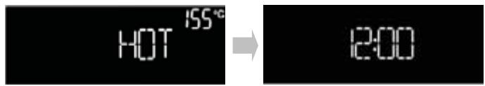 WHIRLPOOL AKZ 520 - Indication de la chaleur residuelle à l'interieur du FOUR - 1