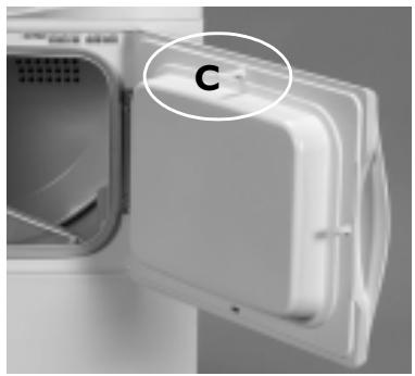 WHIRLPOOL AWZ 2793 - Réversibilité de la porte - 1