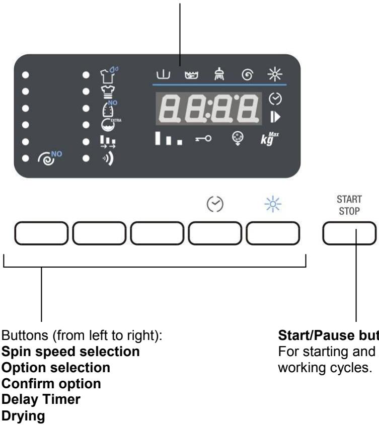 WHIRLPOOL AWZ 7141 - CONTROL PANEL - 1