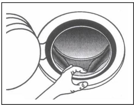 WHIRLPOOL AWZ 7141 - CLEANING THE DOOR GASKET - 1