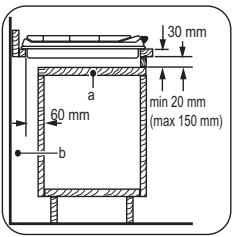 FAURE FGG62414XA - Élement de cuisine avec porte - 1