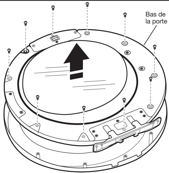 WHIRLPOOL WGD70HEBW - INSTALLATION GUIDE - Réinstaller la porte interne - 1