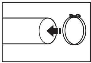 WHIRLPOOL WGD70HEBW - INSTALLATION GUIDE - Brides de serrage : - 1
