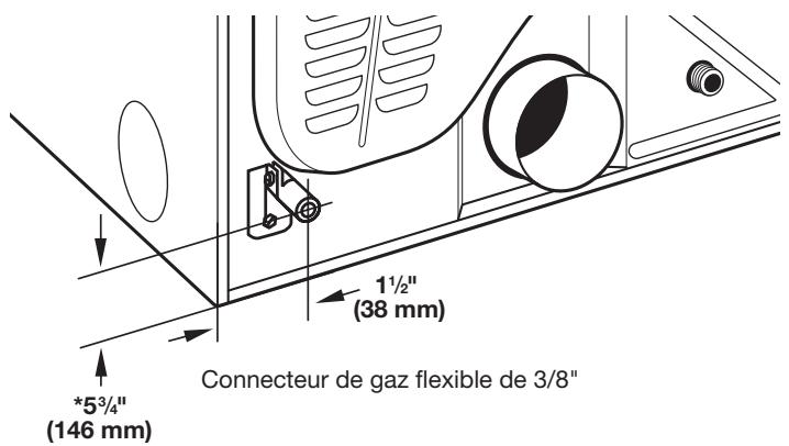 WHIRLPOOL WGD70HEBW - INSTALLATION GUIDE - CANALISATION D'ARRIVÉE DE GAZ DE LA SÉCHEUSE - 1