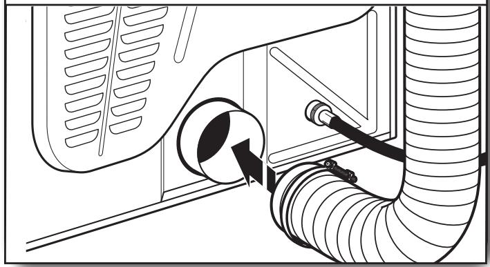 WHIRLPOOL WGD70HEBW - INSTALLATION GUIDE - Connect vent to exhaust outlet - 1