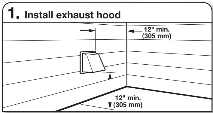 WHIRLPOOL WGD70HEBW - INSTALLATION GUIDE - Install Vent System - 1