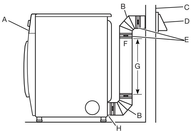 WHIRLPOOL WGD70HEBW - INSTALLATION GUIDE - Planification du système d'évacuation - 1