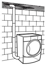 WHIRLPOOL WGD70HEBW - INSTALLATION GUIDE - Optional exhaust installations: - 2