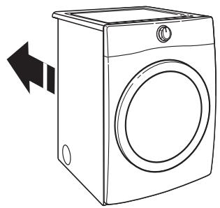 WHIRLPOOL WGD70HEBW - INSTALLATION GUIDE - Move dryer to final location - 1