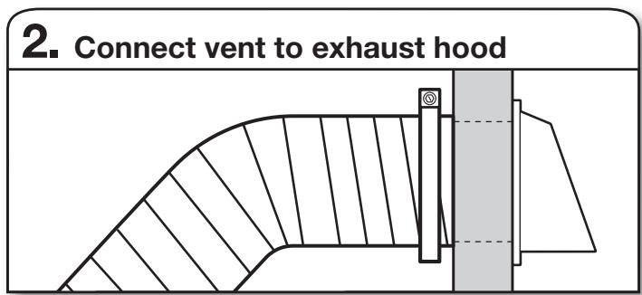 WHIRLPOOL WGD70HEBW - INSTALLATION GUIDE - Install Vent System - 2