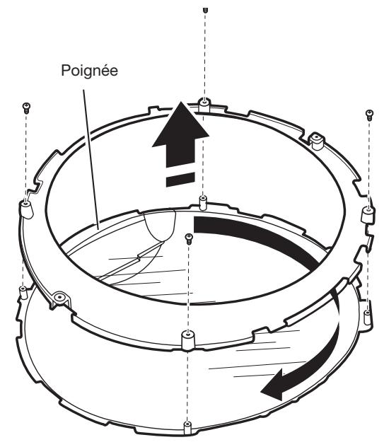 WHIRLPOOL WGD70HEBW - INSTALLATION GUIDE - Inversion du sens de la partie externe du hublot - 1