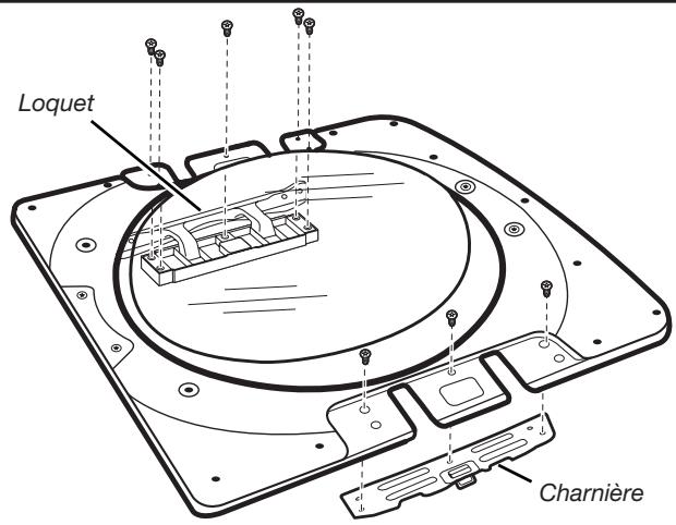 WHIRLPOOL WGD70HEBW - INSTALLATION GUIDE - Retirer la charnière et le loquet de la porte interne - 1