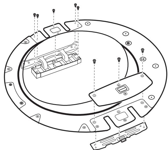 WHIRLPOOL WGD70HEBW - INSTALLATION GUIDE - Réinstaller la charnière et le loquet sur chaque côté - 1