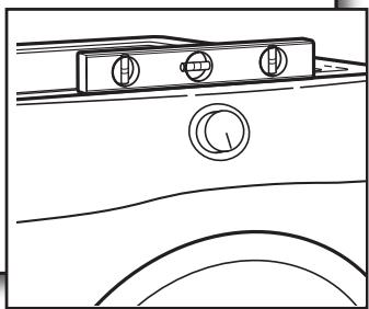 WHIRLPOOL WGD70HEBW - INSTALLATION GUIDE - Régler l'aplomb de la sécheuse - 2