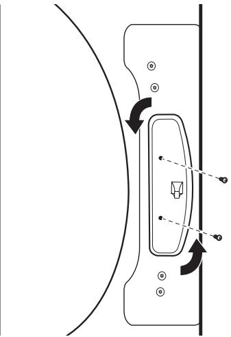 WHIRLPOOL WGD70HEBW - INSTALLATION GUIDE - Move the door strike - 2