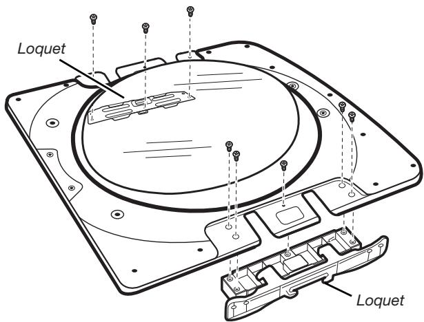 WHIRLPOOL WGD70HEBW - INSTALLATION GUIDE - Réinstaller la charnière et le loquet sur chaque côté - 1