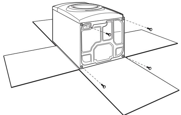 WHIRLPOOL WGD70HEBW - INSTALLATION GUIDE - Préparer la sechese pour les pieds de nivellement - 1