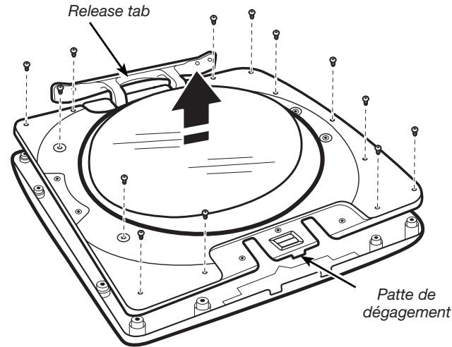 WHIRLPOOL WGD70HEBW - INSTALLATION GUIDE - Dégager la porte interne de la porte externe - 1