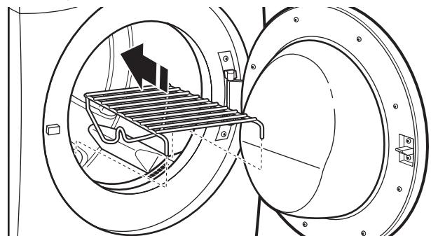 WHIRLPOOL WGD72HEDW - USE & CARE GUIDE - To use the drying rack: - 1
