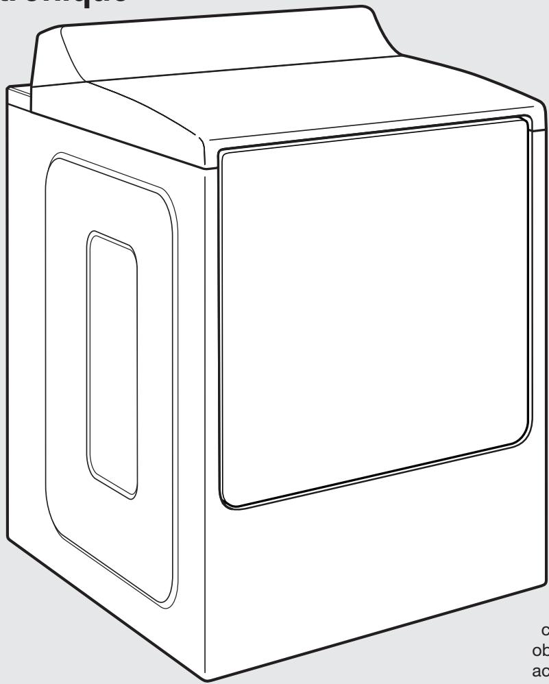 WHIRLPOOL WGD8500DW - USE & CARE GUIDE - Sécheuse électronique - 1