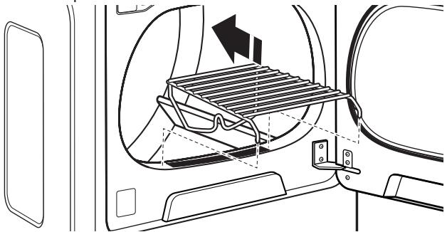 WHIRLPOOL WGD8500DW - USE & CARE GUIDE - Utilisation de la grille de séchage : - 1
