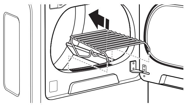 WHIRLPOOL WGD8500DW - USE & CARE GUIDE - To use the drying rack: - 1