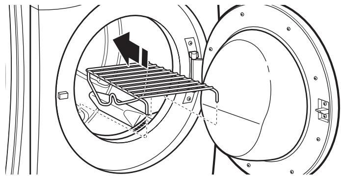 WHIRLPOOL WGD97HEDBD - USE & CARE GUIDE - Utilisation de la grille de séchage : - 1