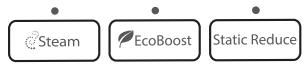 WHIRLPOOL WGD97HEDBD - USE & CARE GUIDE - Sélectionner les options de programme supplémentaires - 1