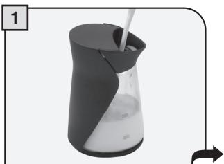 PHILIPS 21000972 - GEBRUIK MILK ISLAND - 1