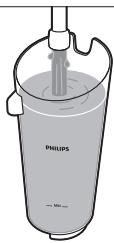 PHILIPS SENSEO TWIST BY KENZO TAKADA HD7870/91 - Gennemskylning after afkalkning - 1