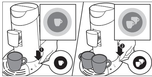 PHILIPS SENSEO TWIST BY KENZO TAKADA HD7870/91 - Brygge SENSEO®-kaffe - 1