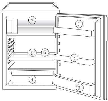 FAURE FRG31SW - Clayettes/paniers métalliques - 1