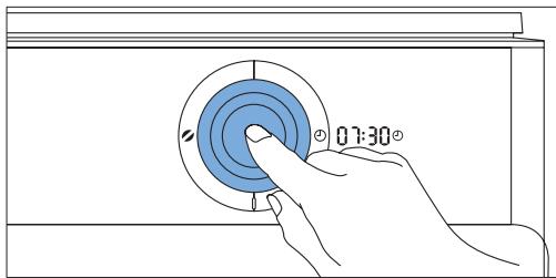 PHILIPS HD7762/00 - Den Timer einstellen - 5
