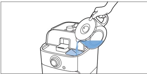 PHILIPS HD7762/00 - Den Wasserbehälter fullen - 1