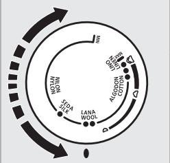 PHILIPS GC2120 - Setting the temperature - 1