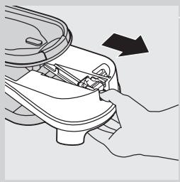 PHILIPS GC8280 - Remplissage du réservoir d'eau amovible - 1