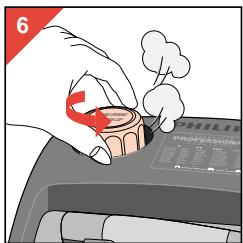 PHILIPS HI980 - Pas op: de stoomtank staat onder druk wonneer.Deze heet is. - 3