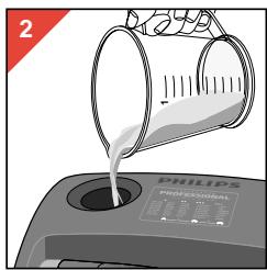 PHILIPS HI980 - Llenado con agua (para planchar con vapor) - 1