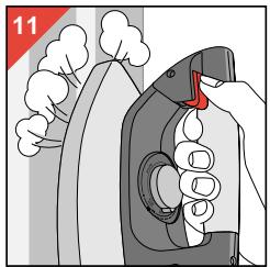 PHILIPS HI984 - Steaming in a vertical position - 1