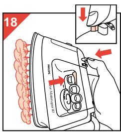 PHILIPS HI994 - Steaming in a vertical position - 3