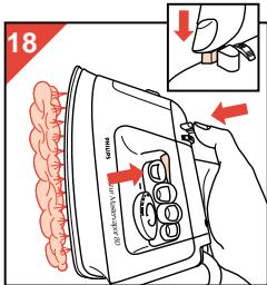 PHILIPS HI994 - Planchado en una posicion vertical - 3