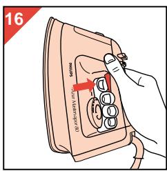 PHILIPS HI994 - Steaming in a vertical position - 1